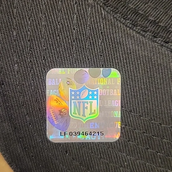 Team Apparel Pittsburgh Steelers NFL Black Baseball Cap, S/M or 7-1/4" - Picture 10 of 13